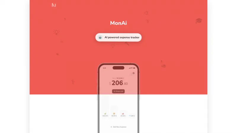 Homepage of get-monai