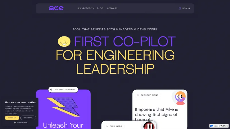 Homepage of getace