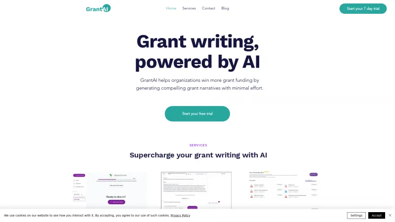 Homepage of grantai