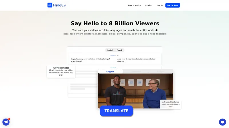 Homepage of hellohola