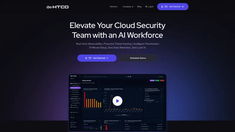 Homepage of htcd