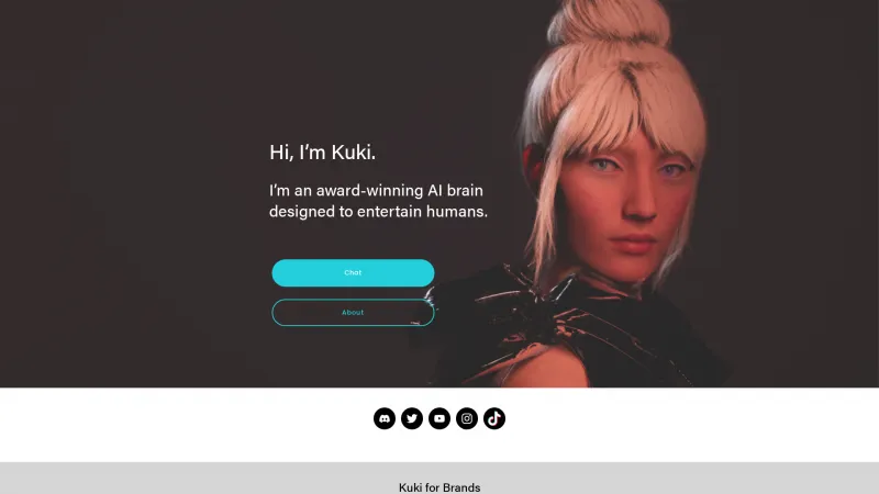 Homepage of kuki