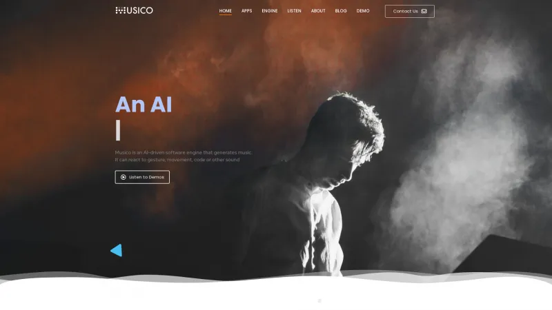 Homepage of musi-co