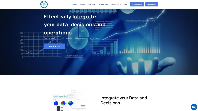 Homepage of oneconnectsolutions