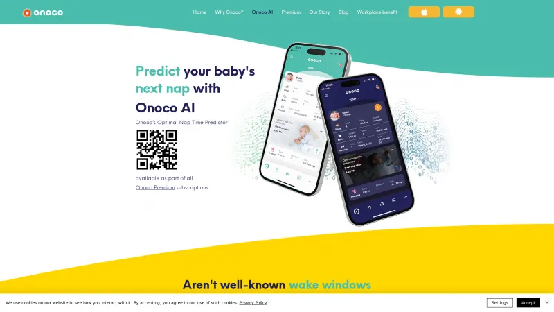 Homepage of onoco