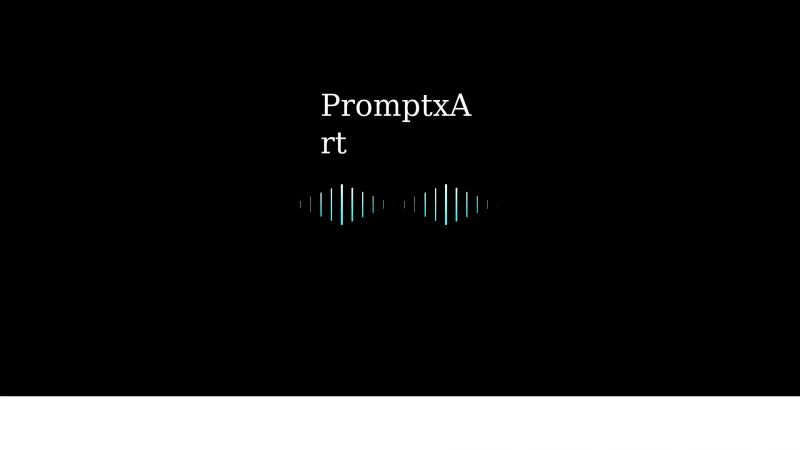 Homepage of promptxart