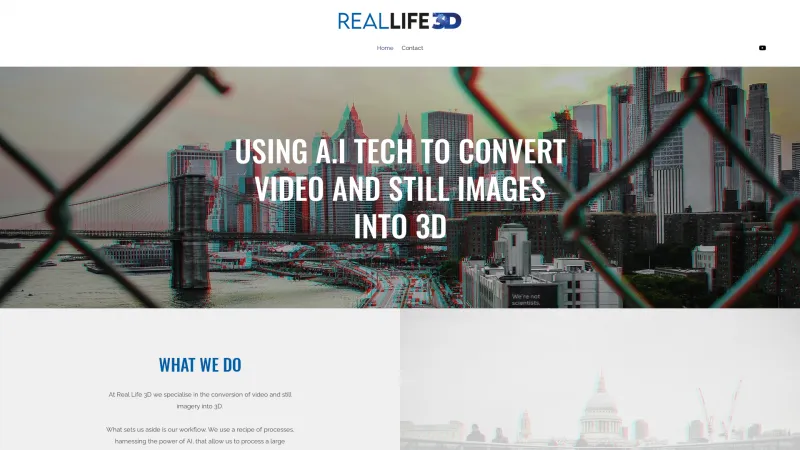 Homepage of reallife3d