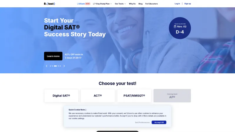 Homepage of rtest