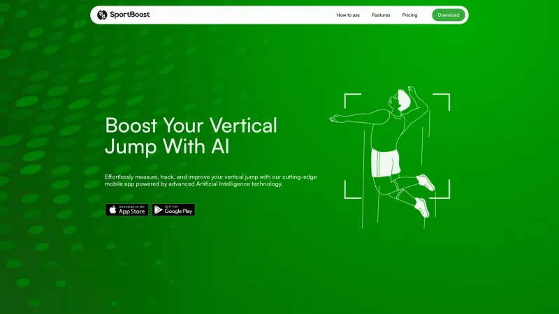 Homepage of sportboost