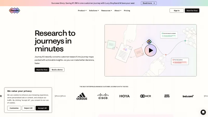 Homepage of theydo