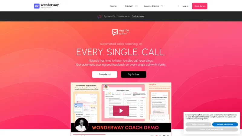 Homepage of wonderway