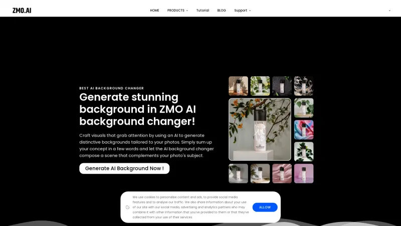 Homepage of zmo