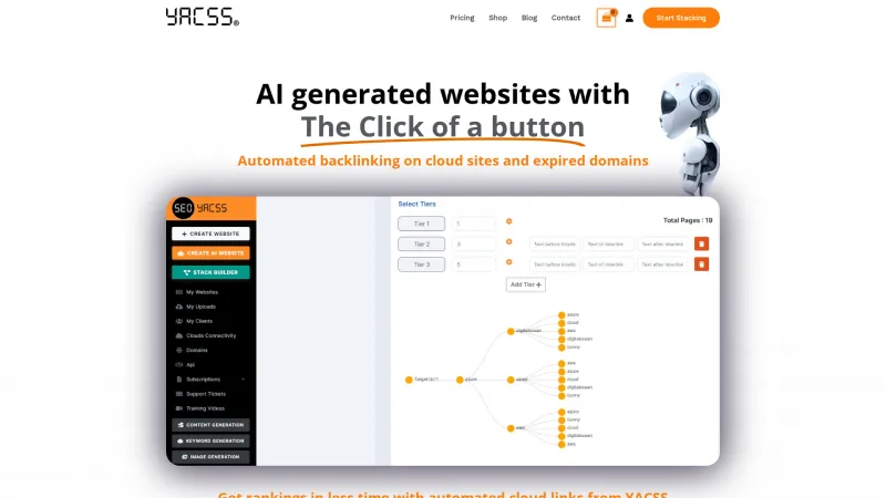 Homepage of yacss