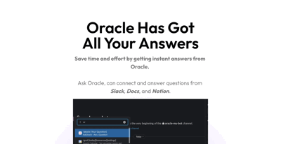 Screenshot Oracle